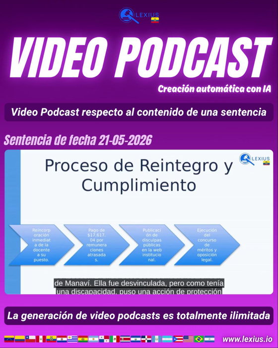 Video Podcast Legal