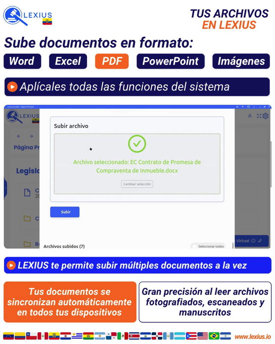 Subir documentos propios
