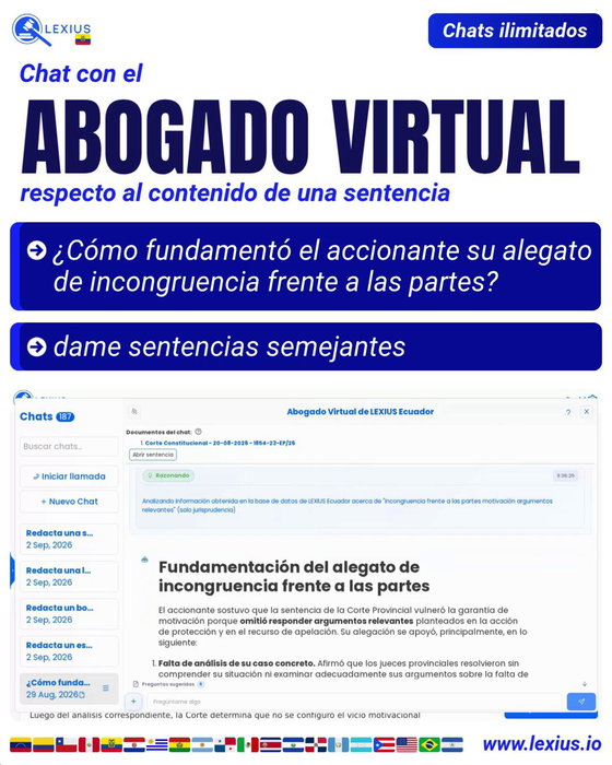 Chat con jurisprudencia
