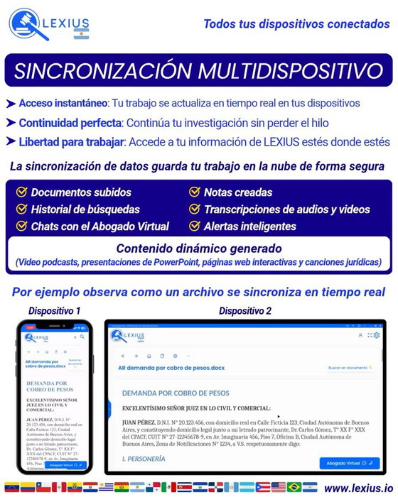 Sincronización de datos