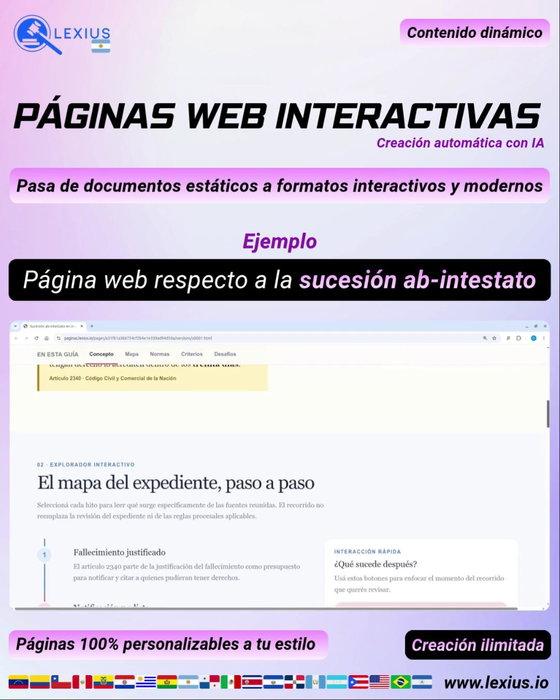 Páginas web interactivas
