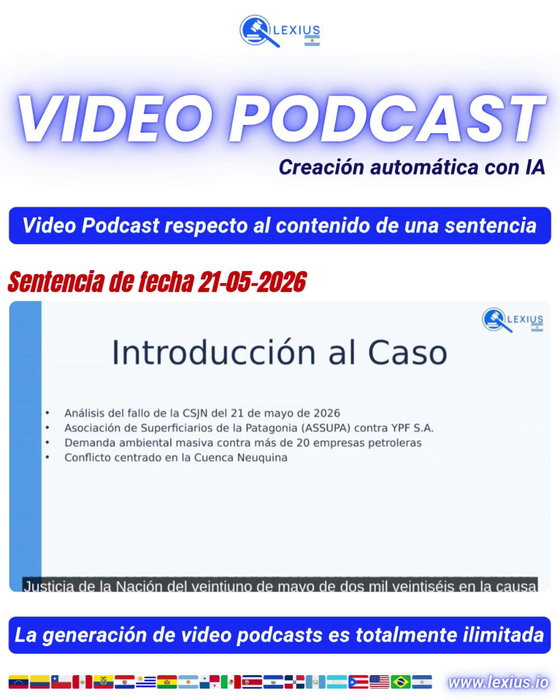 Video Podcast Legal