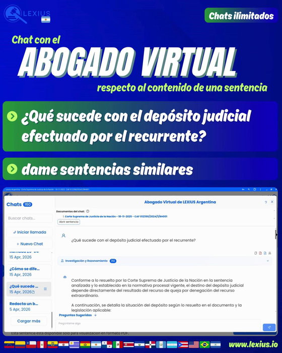 Chat con jurisprudencia