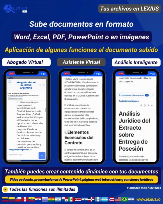 Subir documentos propios