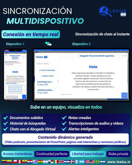Sincronización de datos