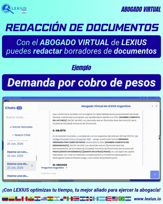 Borradores y redacción
