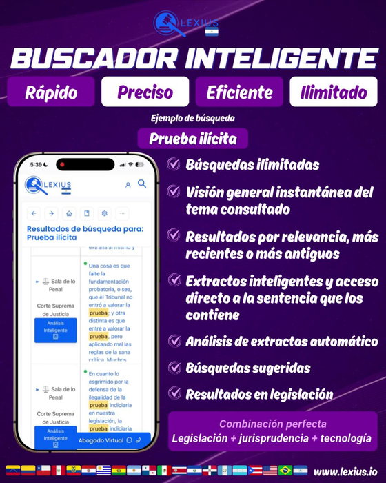 Búsqueda en LEXIUS