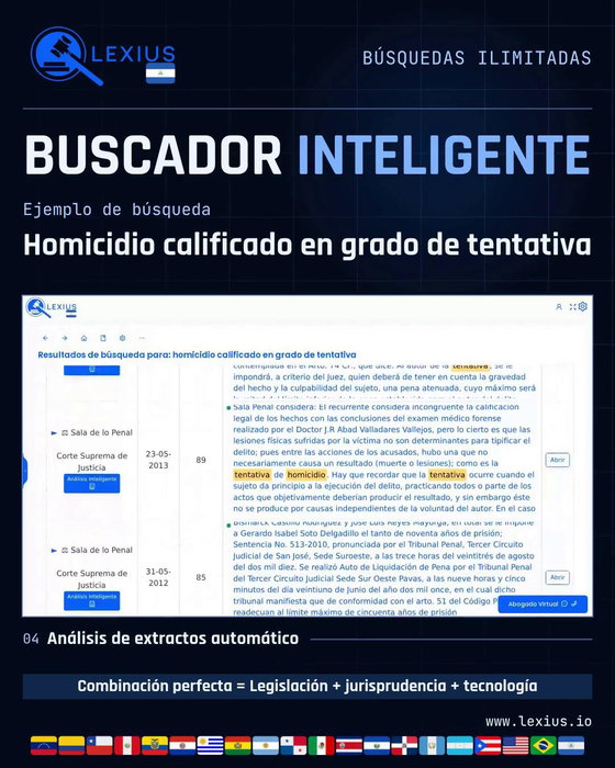 Búsqueda en LEXIUS