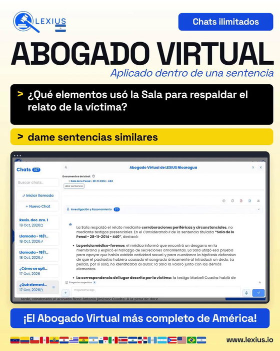 Chat con jurisprudencia