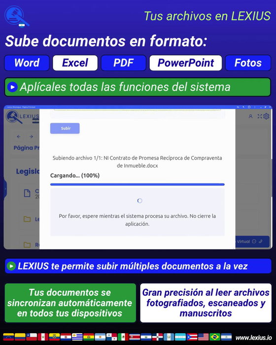 Subir documentos propios