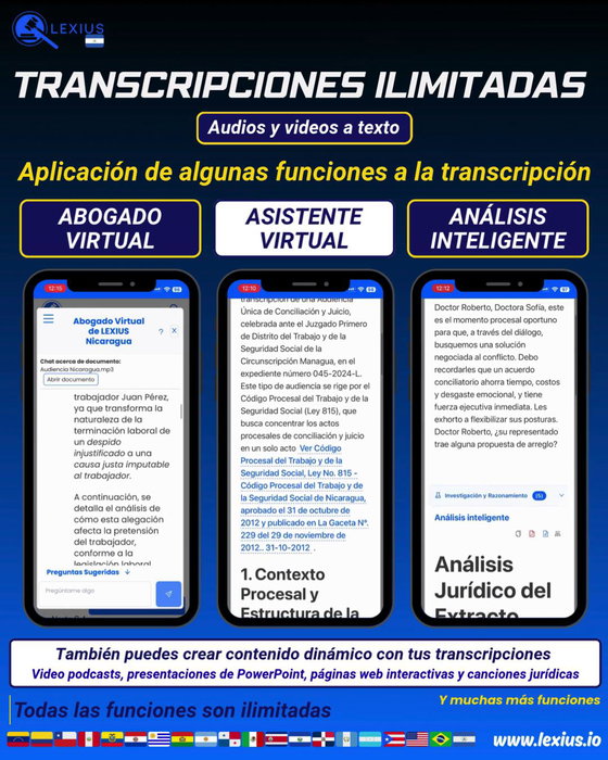 Transcripción de audio o video