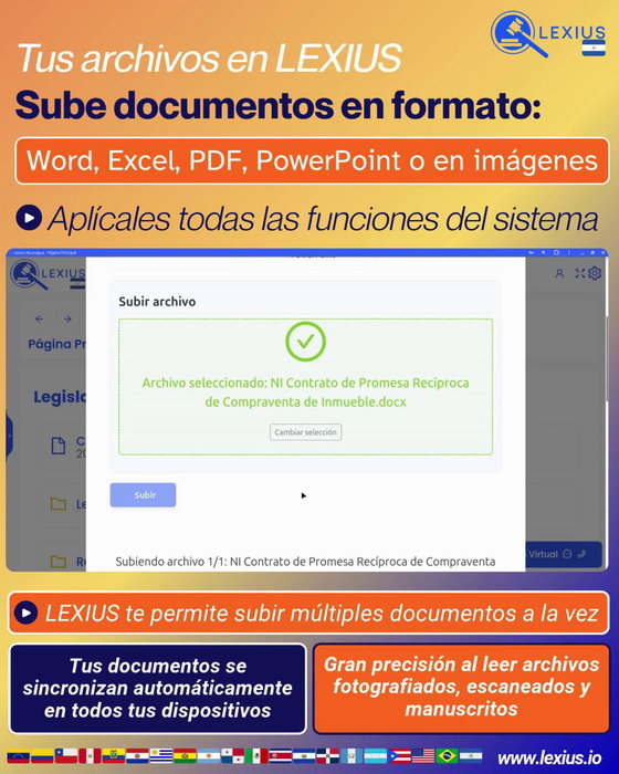 Subir documentos propios