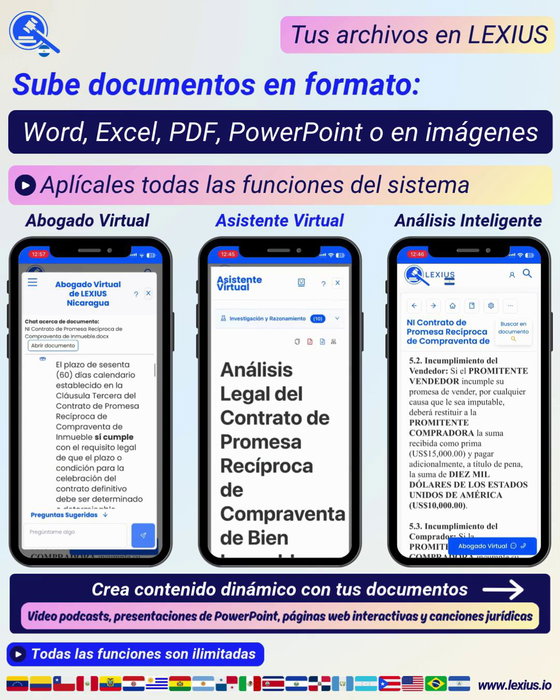 Subir documentos propios