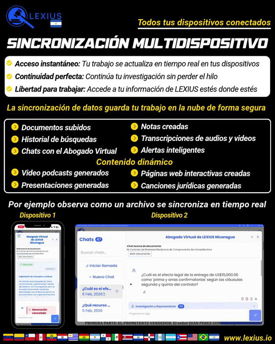 Sincronización de datos
