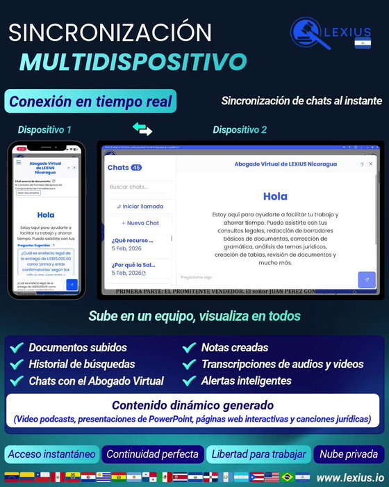 Sincronización de datos