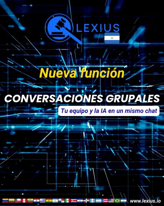 Conversaciones Grupales en LEXIUS