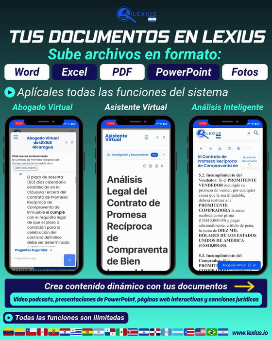 Subir documentos propios