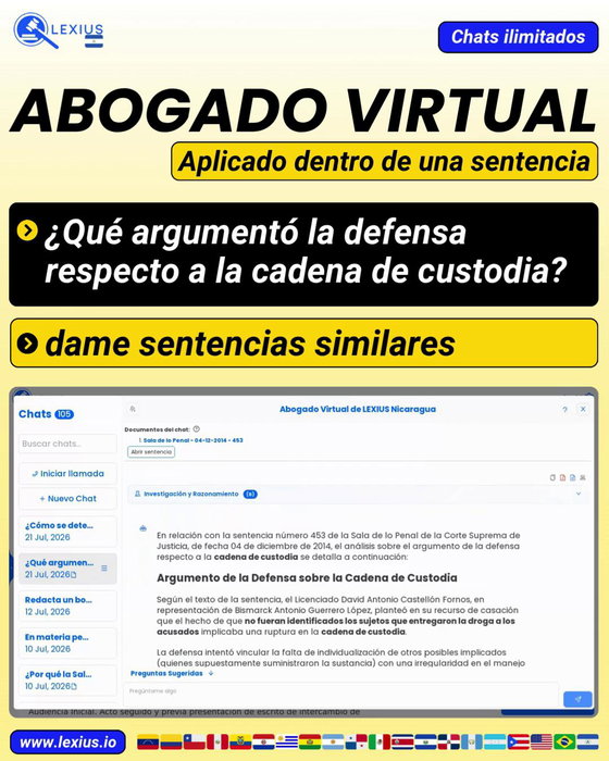 Chat con jurisprudencia