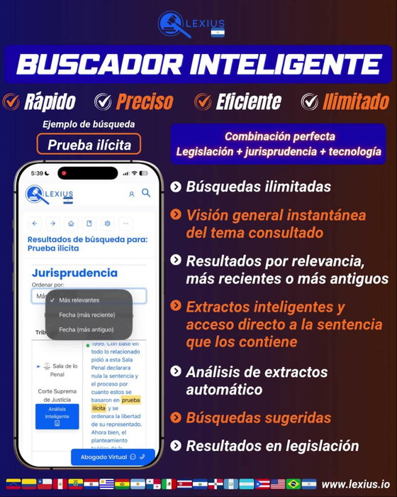 Búsqueda en LEXIUS