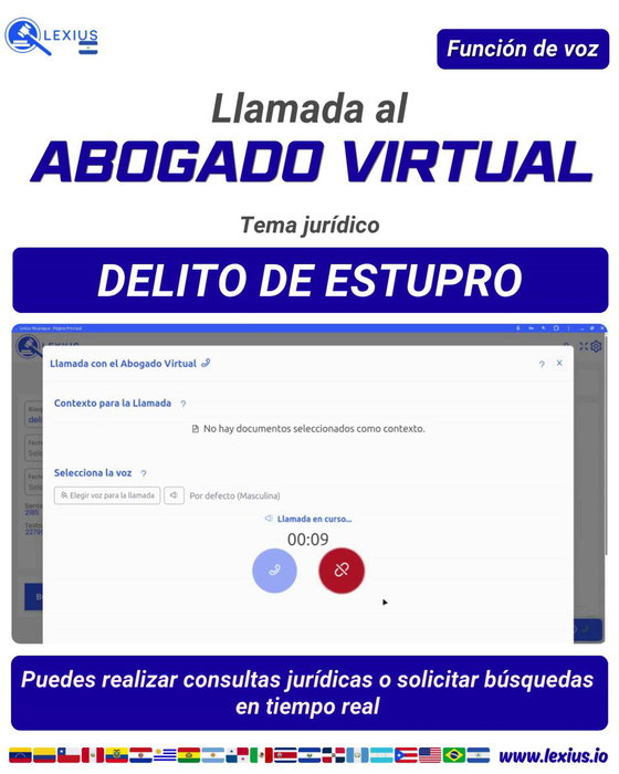 Llamadas de voz con el Abogado Virtual