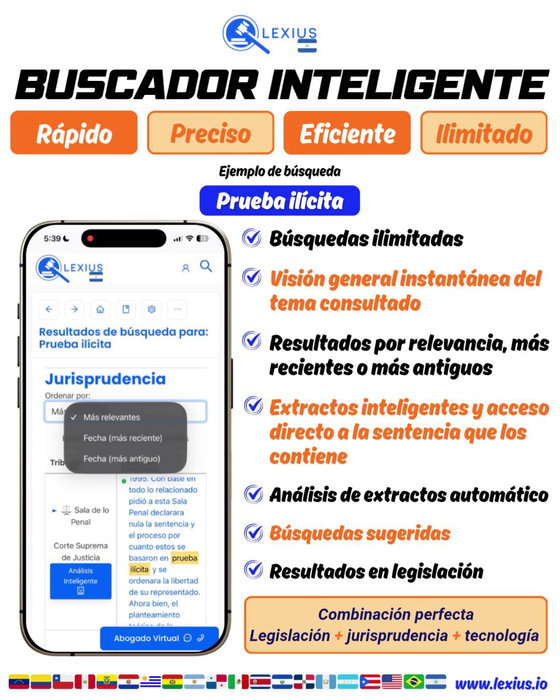 Búsqueda en LEXIUS