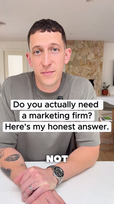 When NOT to hire a marketing agency for your small business (even me) 👇

Sales go quiet, so the first thought is to hir