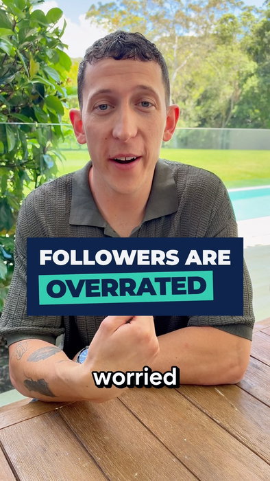 Followers are overrated. Profile visits aren’t.
Small business owners: I’ve got 80 followers, and I’m not worried. My re