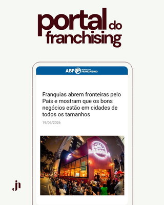 O franchising está deixando de se concentrar apenas nos grandes centros, estando presente em 70% dos municípios brasileiros, com ajuda do av