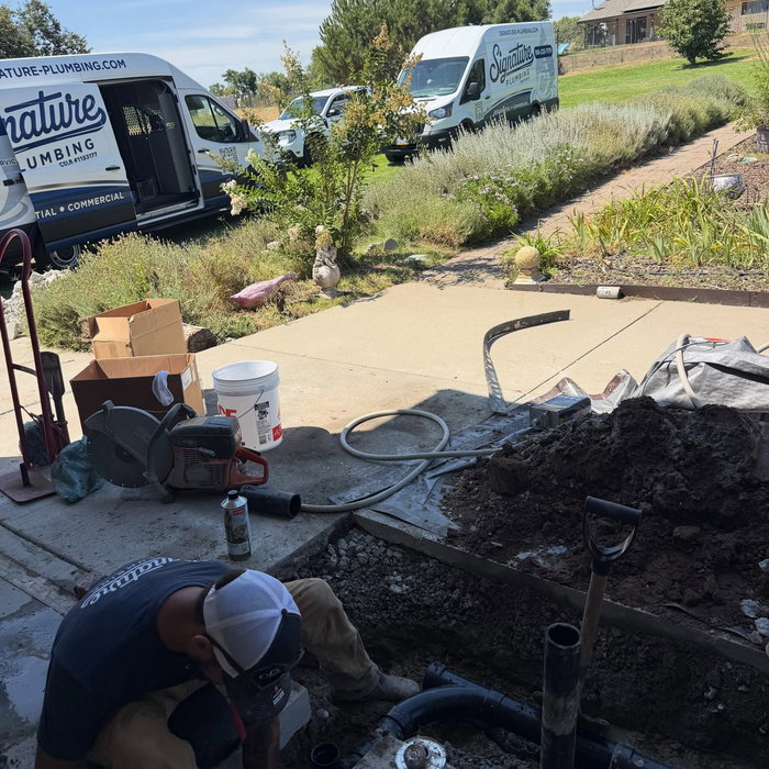 🔧 ROUGH-IN DAY WITH SIGNATURE PLUMBING This is the part of the job most people never see 