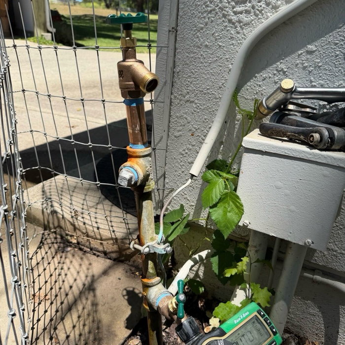 π§ Before & After Plumbing Repairs Done Right π§ From leaking hose bibs and outdated irrig
