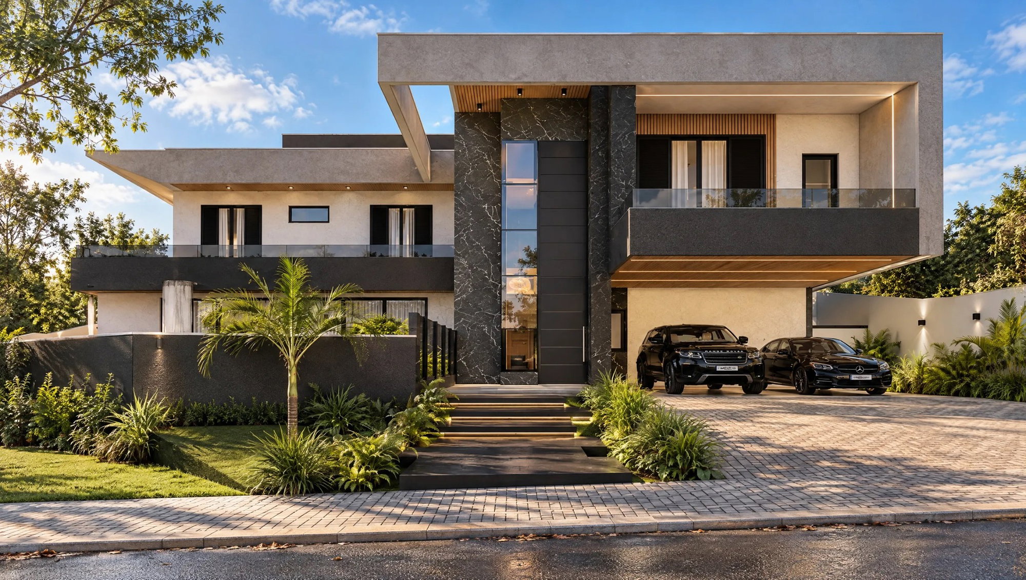 DESIGN OUSADO E APROVEITAMENTO INTELIGENTE DE TERRENO

Projetar uma casa de 323,06 m² em um lote de 472,8 m² exige criatividade para garanti