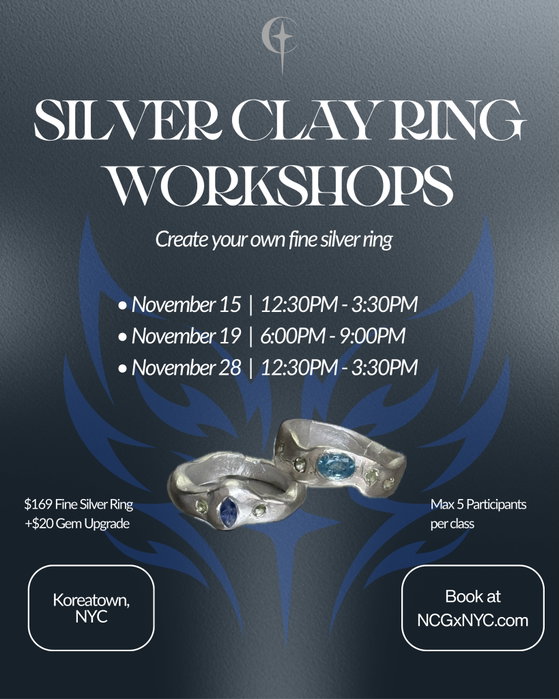 Instagram post: ✨ SILVER CLAY RING MAKING WORKSHOPS ✨
