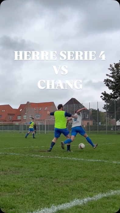 Serie 4, der hvor dét at være på banen handler om ren overlevelse, og VAR heldigvis ikke eksisterer.

Highlights fra endnu en kamp, der nok aldrig burde være filmet😂

H S4 vs Chang🔥
Kampen endte 1-1 ✨