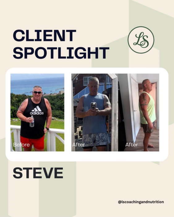 Meet Steve 👋🏽
Steve joined LSCN with one main goal: to lose weight and improve his health.
Since then, he’s lost an incredible 5½ stone 👏🏽
But the biggest win goes far beyond the number on the scales. Steve has built long-term, sustainable habits that have completely changed his approach to training, nutrition and everyday life.
No quick fixes. No extreme diets. Just consistency, commitment and a lifestyle he can maintain.
An unbelievable transformation — and one that’s built to last 💪🏽