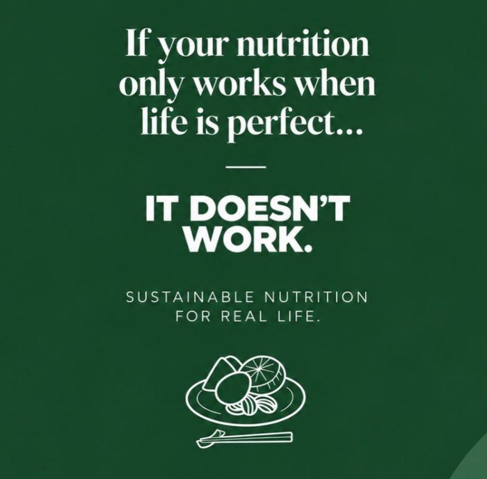 Your nutrition shouldn’t fall apart every time life gets in the way 🙌🏻
At LSCN, we help you build sustainable nutrition habits that work with real life — whatever it throws at you🥗