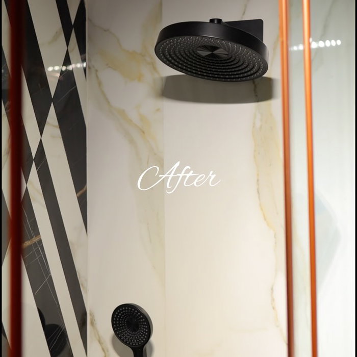 From dated to dreamy. A complete bathroom transformation, proof that the right design can make all…