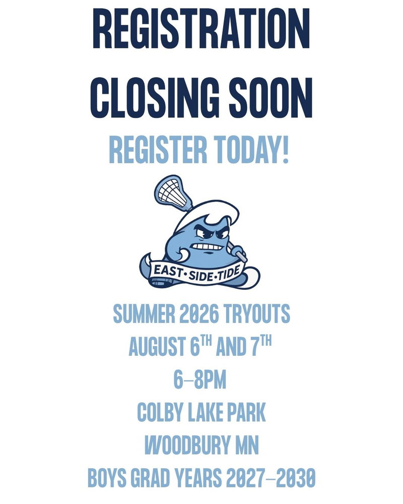 Only 4 more days to register for tryouts!
Register today using link in bio