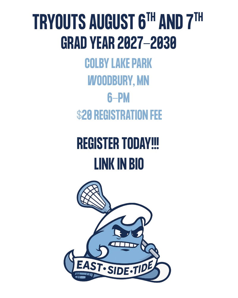 Tryouts are officially under 2 weeks out.
Register today and come roll with The Tide!
