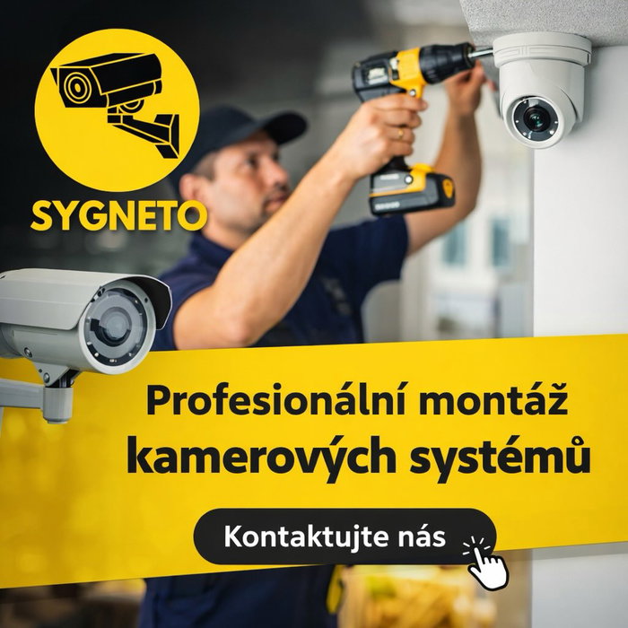 Bezpečí domova začíná prevencí. 🏡📹
Ve SYGNETO montujeme kamerové systémy do bytů i rodinných domů tak, aby vám přinesly větší klid, přehled a pocit bezpečí — doma i na dálku.

Pomůžeme vám s výběrem vhodného řešení, profesionální montáží i nastavením celého systému.
Spolehlivě, kvalitně a na míru vašemu prostoru.

📩 Napište nám a společně najdeme ideální řešení právě pro vás.