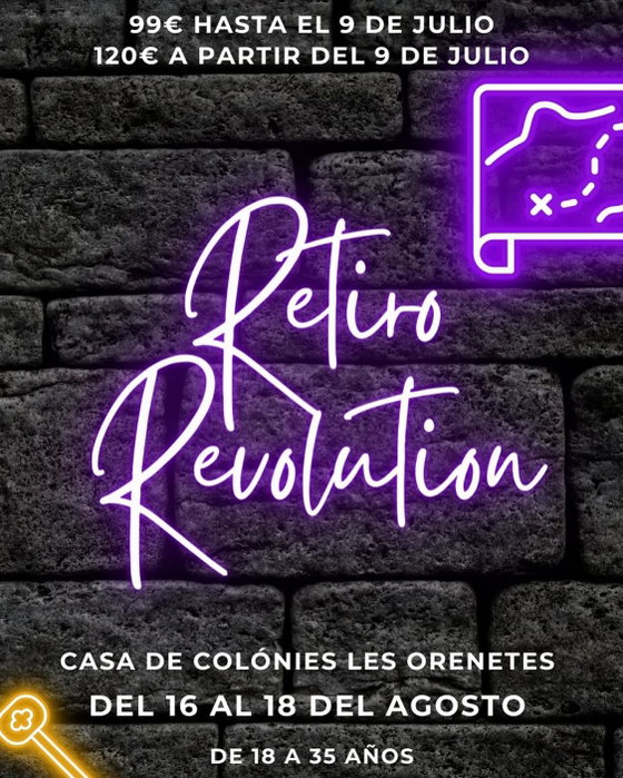 Ya van quedando pocos días para inscribirte al retiro!!!
Hazlo lo antes posible...