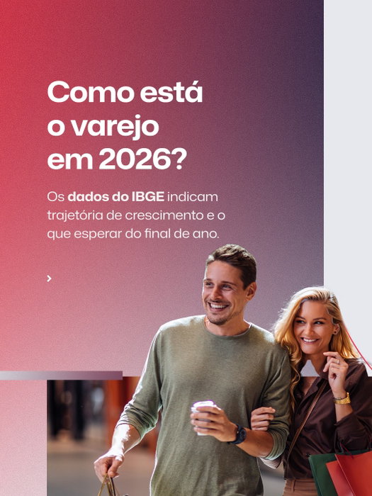 O varejo fechou o primeiro semestre de 2026 com alta de 1,9% e voltou a avançar em maio e junho.

Com Black Friday e Nat