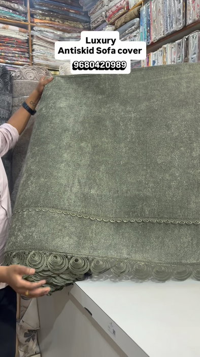 Luxury Antiskid Sofa covers By Royal Handloom House .
Order now - 9680420989
Store - Rajapark , Fashion street , Jaipur / Rajasthan