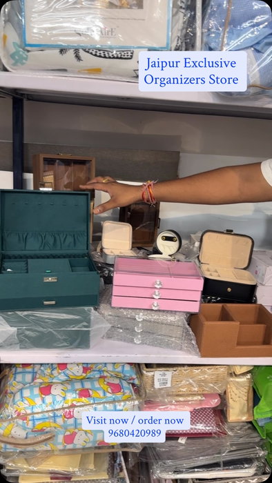 ✨ Organize Smart, Live Stylish! 🏡💖
Declutter your home with our Trendy & Space-Saving Organizers! 🧺✨ Perfect for a neat, stylish & organized home! 😍
📍 Royal Handloom House | Jaipur, Rajasthan - 9680420989
🛍️ Shop Now & Upgrade Your Storage Game!
WardrobeOrganizers HomeEssentials JaipurShopping RoyalHandloomHouse OrganizedHome StorageSolutions JaipurHomeDecor ViralHomeFinds ShopNow