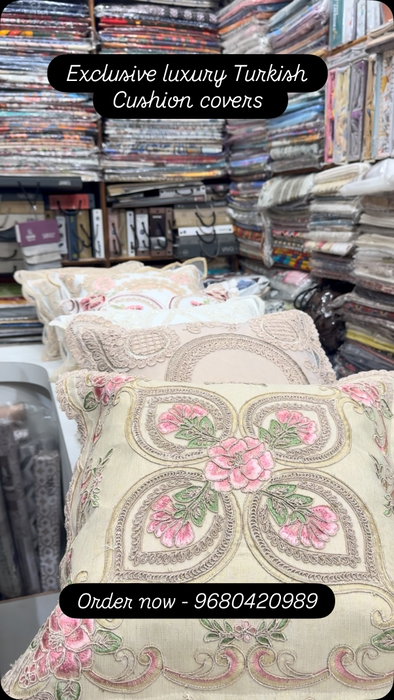 ✨ Turkish Elegance, Royal Comfort! ✨
Give your home a luxurious makeover with our beautiful Turkish Embroidery Cushion Covers 🛋️💫
🌸 Elegant Embroidery | Premium Look | Timeless Designs
📍 Royal Handloom House – Jaipur, Rajasthan, India 🇮🇳
🛍️ Shop Now! DM us to order or visit our store. - 9680420989
❤️ Save & Share with someone who loves beautiful home décor!
🔎 Turkish Embroidery Cushion Covers, Premium Cushion Covers India, Luxury Cushion Covers Jaipur, Designer Cushion Covers Rajasthan, Home Furnishing Store Jaipur, Decorative Cushion Covers India, Royal Handloom House Jaipur
JaipurHomeDecor RajasthanShopping LuxuryCushionCovers HomeFurnishingIndia JaipurHomeFurnishing DesignerCushionCovers MadeForIndianHomes JaipurStore IndianHomeDecor CushionCovers