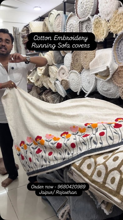✨ Elegance in Every Thread! 🛋️🤍
Give your sofa a beautiful makeover with our Cotton Embroidery Running Sofa Covers 🌸
🌿 Soft Cotton Feel | Elegant Embroidery | Premium Look
🏡 Refresh Your Living Room with Royal Handloom House!
📍 Royal Handloom House, Jaipur - 9680420989
🛍️ Shop Now | DM to Order!
Cotton Embroidery Sofa Covers, Running Sofa Cover, Designer Sofa Covers, Premium Sofa Covers, Sofa Cover Fabric, Home Furnishing Jaipur, Sofa Makeover
SofaMakeover HomeDecorIndia LivingRoomDecor RoyalHandloomHouse JaipurShopping HomeFurnishing SofaCoverCollection