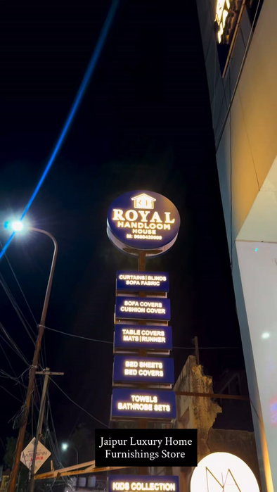 🏡 Your Destination for Premium Home Furnishings in Jaipur! ✨
Visit Royal Handloom House, Jaipur and explore a beautiful collection of bedsheets, curtains, sofa covers, table covers, carpets, cushions, blinds, wedding collections, home décor, gifting & much more.
✨ Premium Quality | Latest Designs | Complete Home Furnishing Collection
Looking for a home furnishing store in Jaipur, Rajasthan? Visit us and find the perfect pieces to make your home more beautiful. ❤️
📍 Royal Handloom House – Raja Park, Jaipur
🛍️ Visit our store & explore the collection today!
Home Furnishing Store Jaipur • Best Home Furnishing Store in Jaipur • Home Decor Jaipur • Curtains Jaipur • Bedsheets Jaipur • Sofa Covers Jaipur • Raja Park Jaipur Shopping