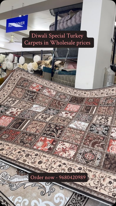 ✨ Tukrey Special Carpets – Small Pieces, Big Style! ✨
🏡 Give your floors a royal makeover with our beautiful Tukrey Special Carpets! 😍
💫 Unique Designs | Premium Look | Budget-Friendly
📍 Exclusively at Royal Handloom House, Jaipur - 9680420989
🛍️ Visit Today & Shop Your Favourite Carpet!
Tukrey Carpets, Designer Carpets, Carpet Store Jaipur, Affordable Carpets, Home Decor, Floor Rugs, Luxury Carpets, Best Carpet Shop Jaipur, Royal Handloom House
HomeDecorIndia CarpetCollection FloorDecor JaipurShopping RugsOfInstagram HomeMakeover TrendingReels JaipurHomeDecor CarpetLovers ExplorePage