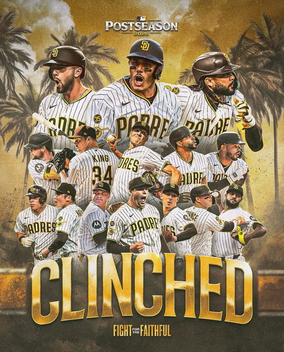 Postseason bound! ⚾️🍩 Huge congratulations to @padres on clinching their spot i
