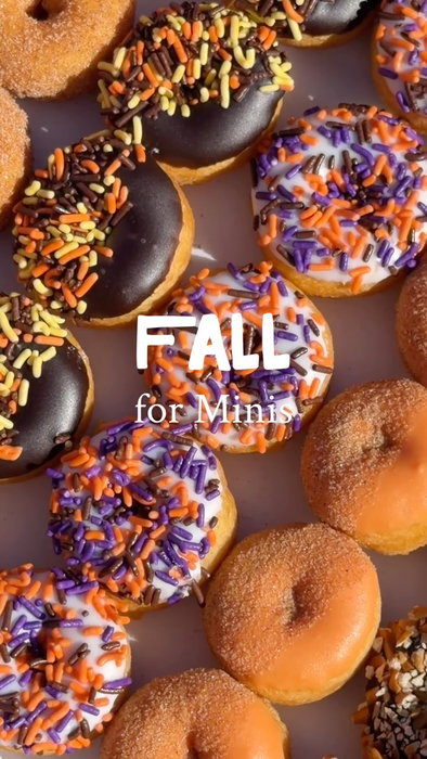 The fall flavor MVPs have arrived! 🍂🍩 Meet this week’s lineup:

🥃 Bourbon Pec