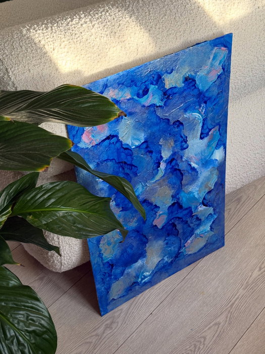 I dream of remembering the technique I used to make this painting 💙

Acrylic on hardboard 20x30cm